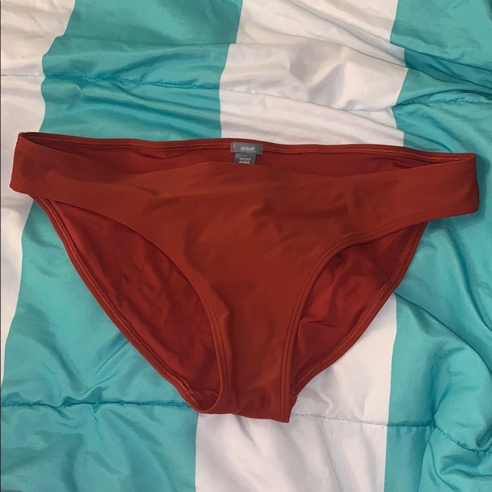 Rusty orange colored bikini bottoms